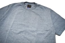 画像2: Pro-Tag Pigment Dye Super Heavy Weight Crew Neck Tee Cobalt Blue made in USA (2)