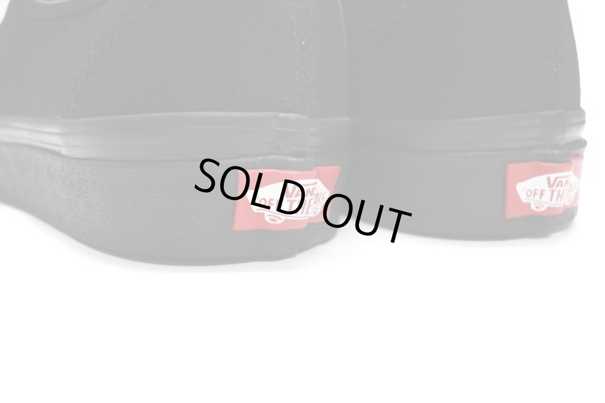 画像4: VANS Authentic Black/Black バンズ　 (4)