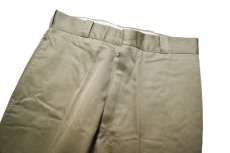 画像2: 60s Deadstock Us Army Chino Trouser (2)