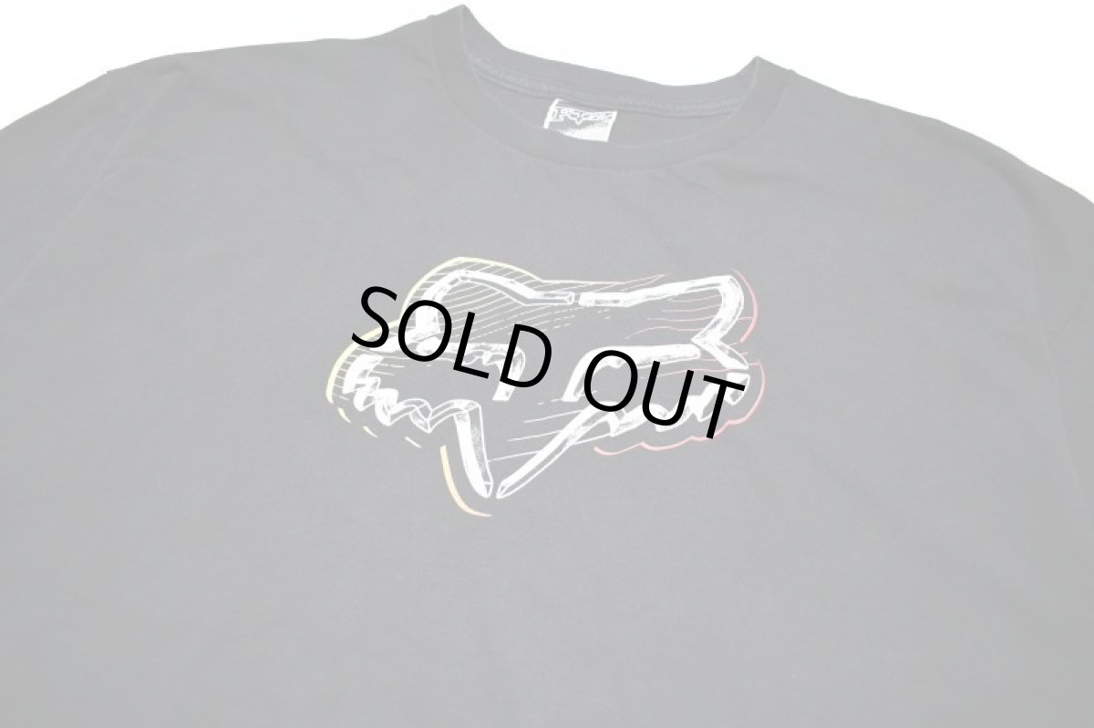 画像2: Used Fox Racing S/S Print Tee (2)