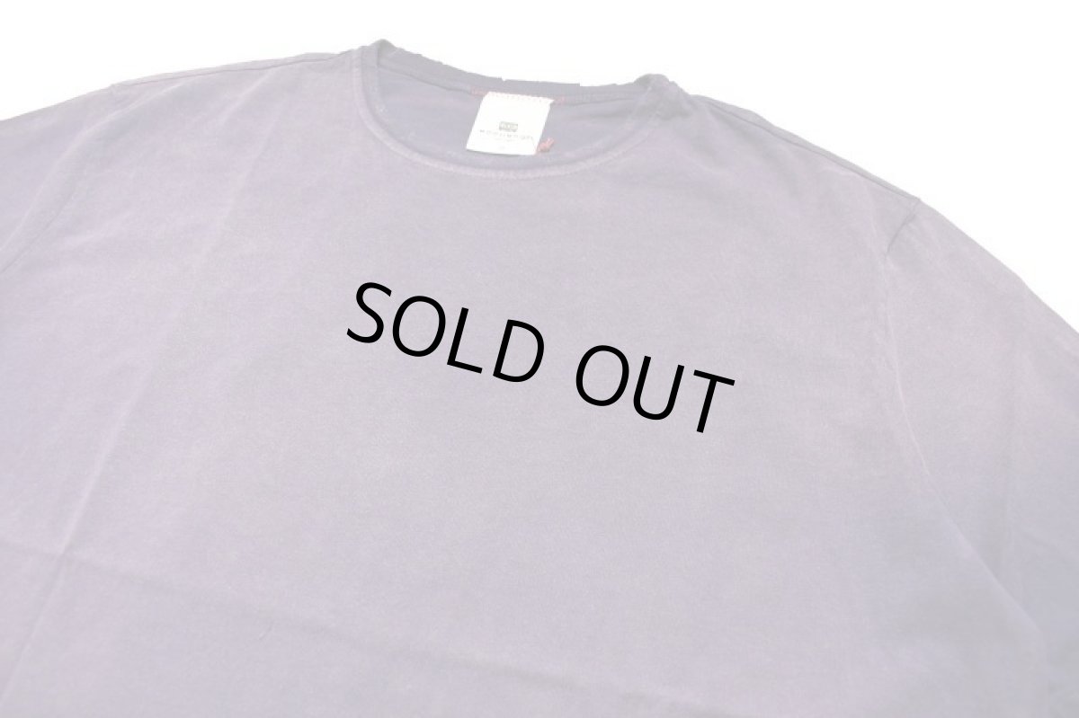 画像2: MOOJI MOOJI US Oversize Crop T-Shirt Aged Purple (2)