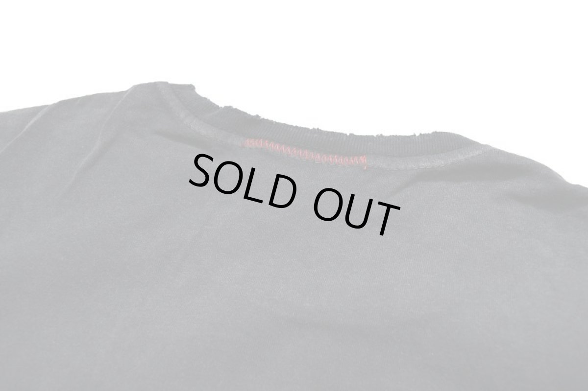 画像5: MOOJI MOOJI US Oversize Crop T-Shirt Sun Fade Black (5)
