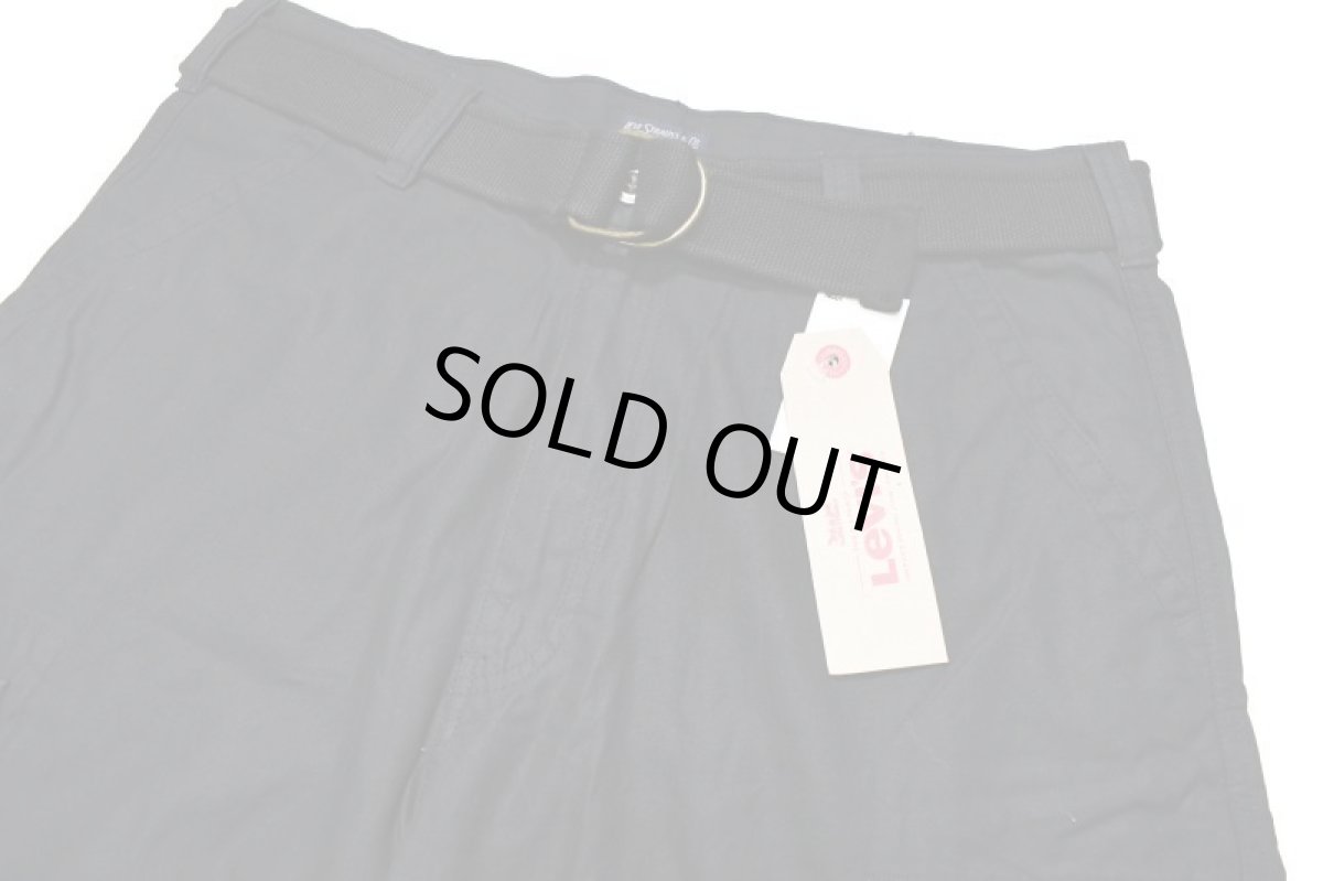 画像2: Levi's Squad Cargo Shorts Black リーバイス (2)