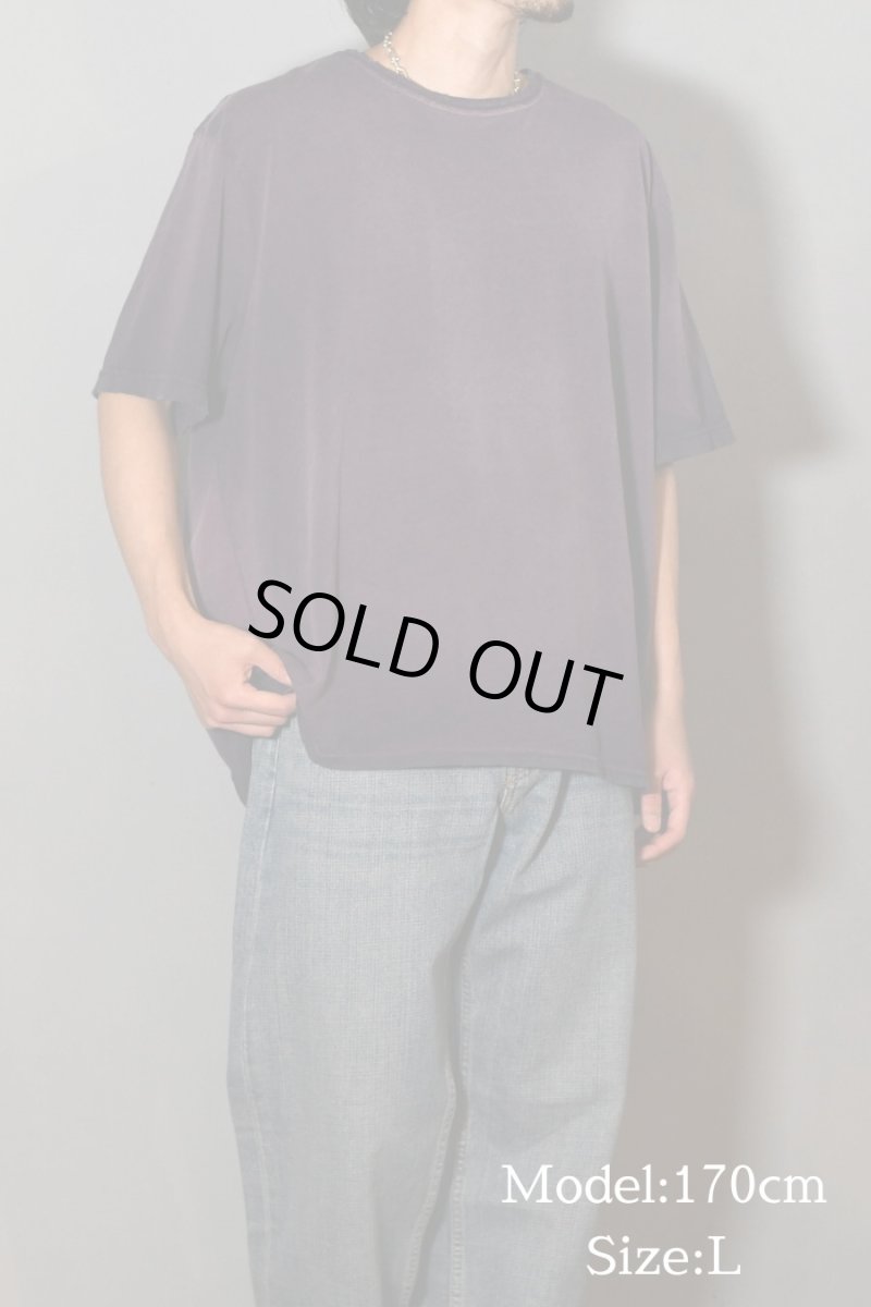 画像6: MOOJI MOOJI US Oversize Crop T-Shirt Aged Purple (6)