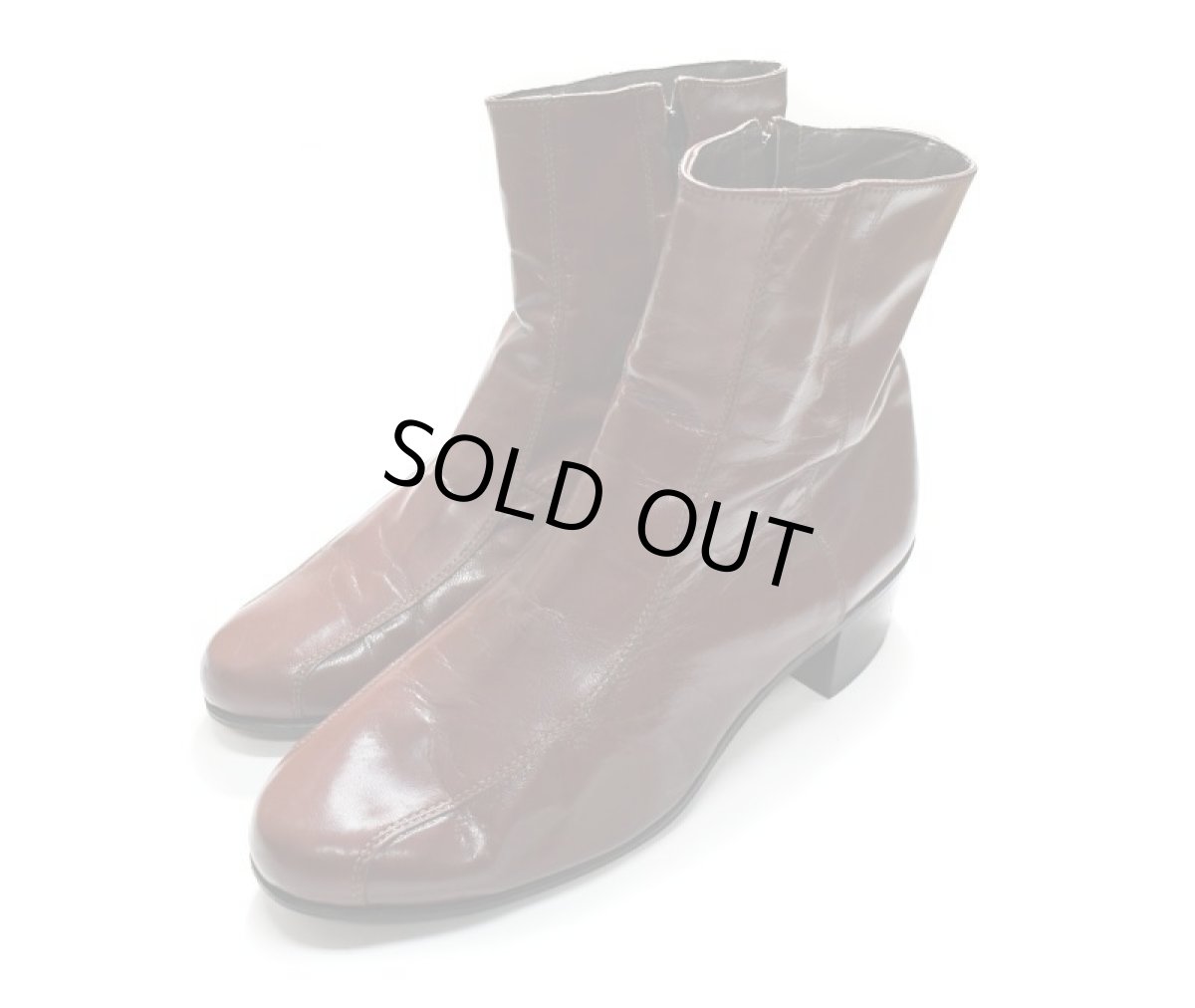 画像1: Used Florsheim Leather Boots Brown (1)