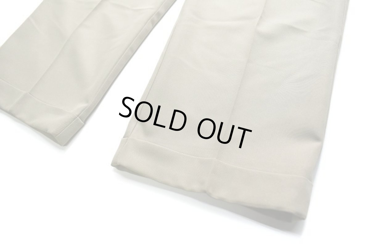 画像3: Deadstock Dockers Pleated Microfiber Slacks Pants Relaxed Fit #2224 Khaki (3)