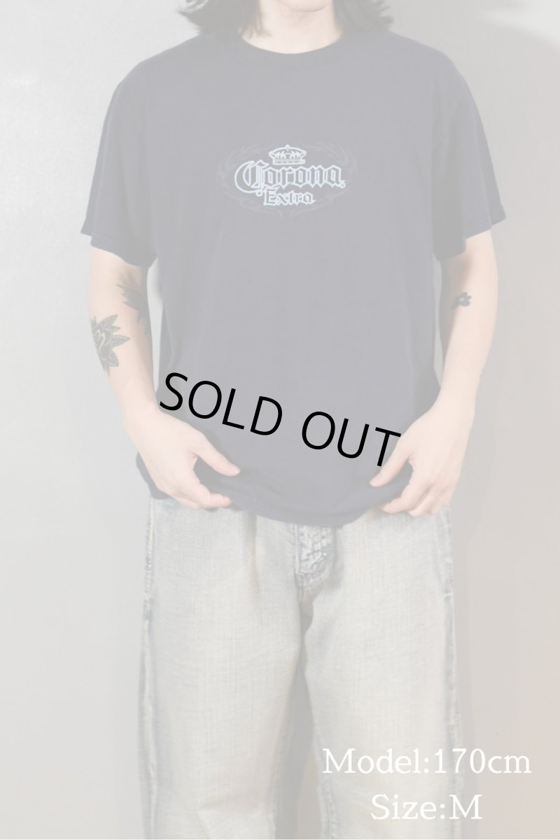 画像5: Used Corporate S/S Print Tee "Corona Extra" (5)