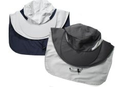 画像1: 【SALE】Juniper Microfiber Wide Brim Flap Cap (1)