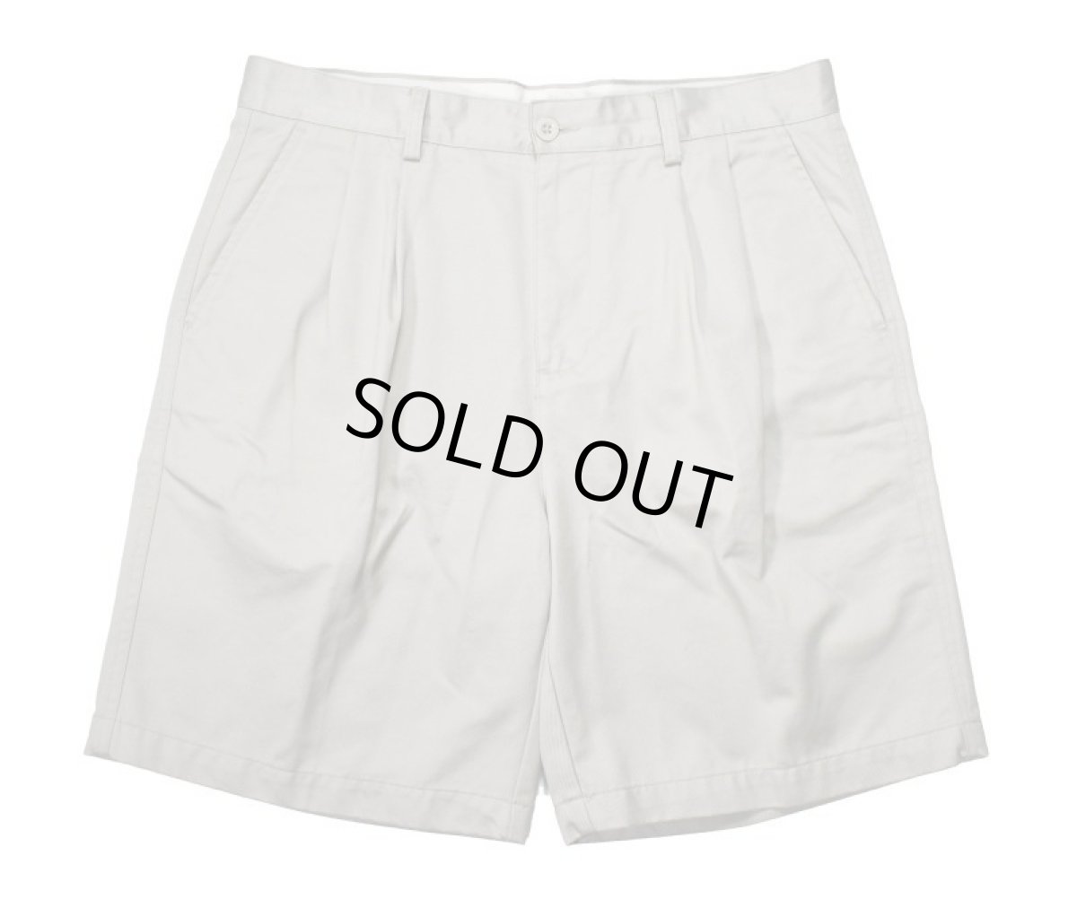 画像1: Used Gap Pleated Chino Shorts (1)