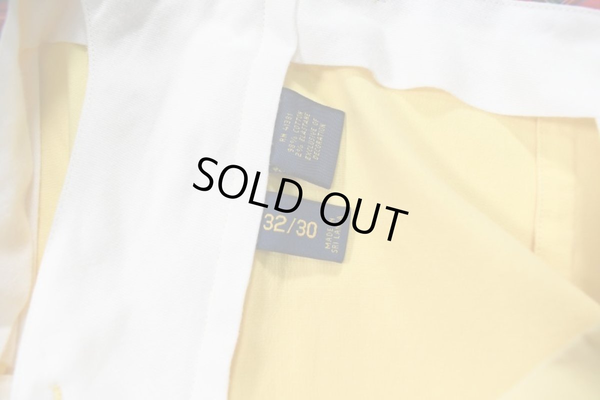 画像7: Used Polo Golf Ralph Lauren Chino Trouser Yellow ラルフローレン (7)