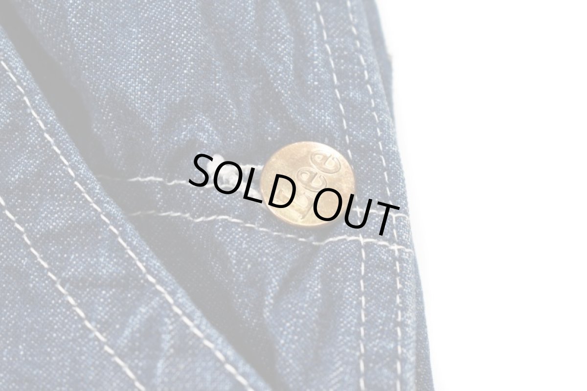 画像7: 60s Used Lee Jelt Denim Overall made in USA (7)