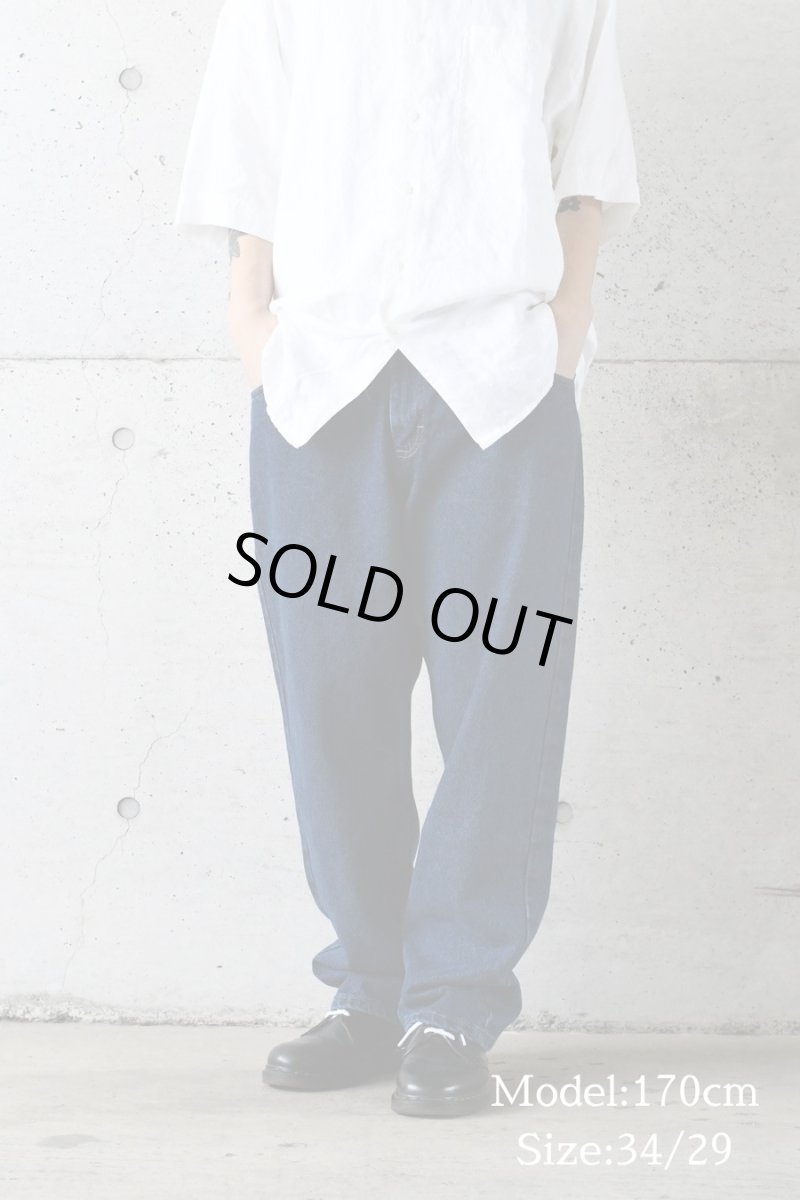 画像9: Wrangler Five Star Relaxed Denim Pants Dark Rinse ラングラー (9)