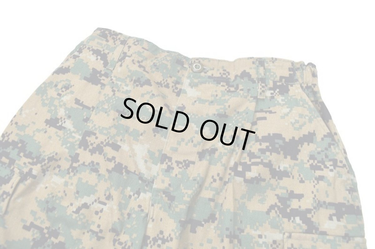 画像2: Used Us Marine Corps MARPAT MCCUU Cut Off Camouflage Trouser Woodland (2)