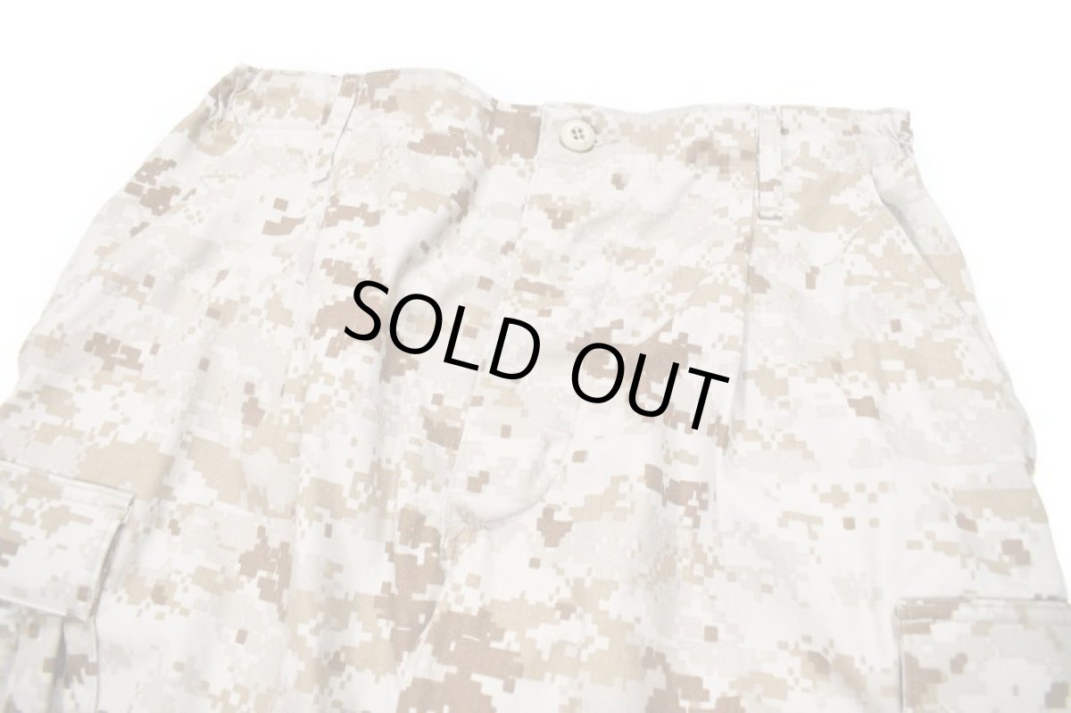 画像2: Used Us Marine Corps MARPAT MCCUU Cut Off Camouflage Trouser Desert (2)