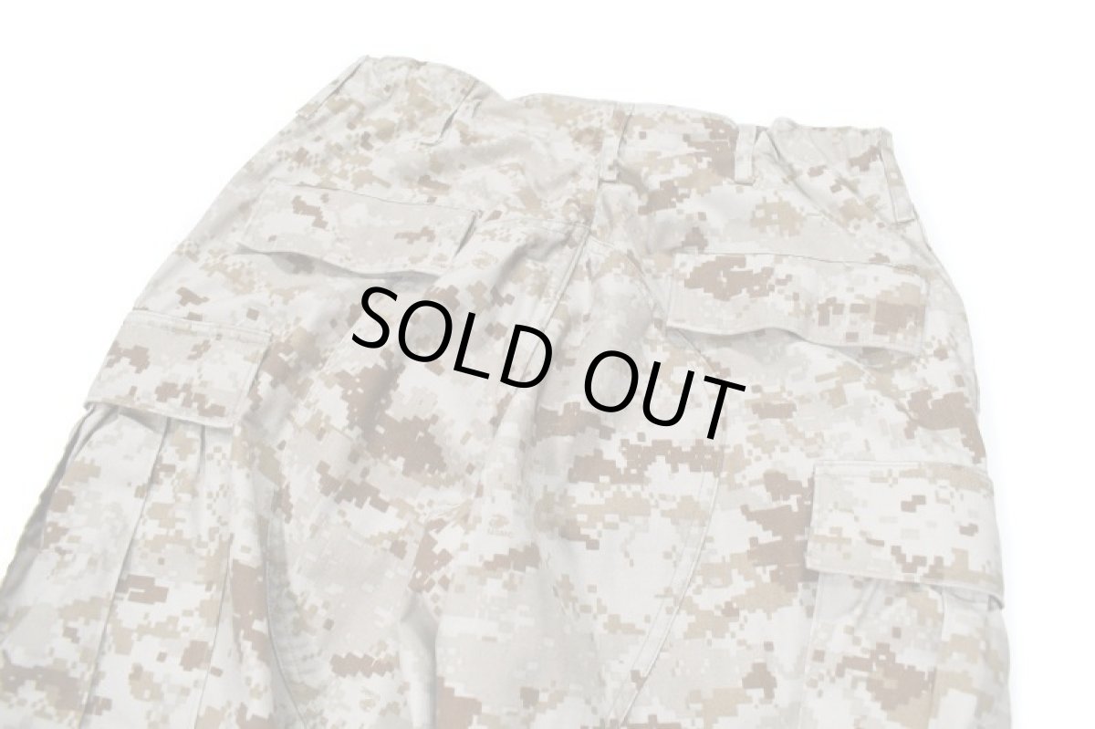 画像6: Used Us Marine Corps MARPAT MCCUU Cut Off Camouflage Trouser Desert (6)