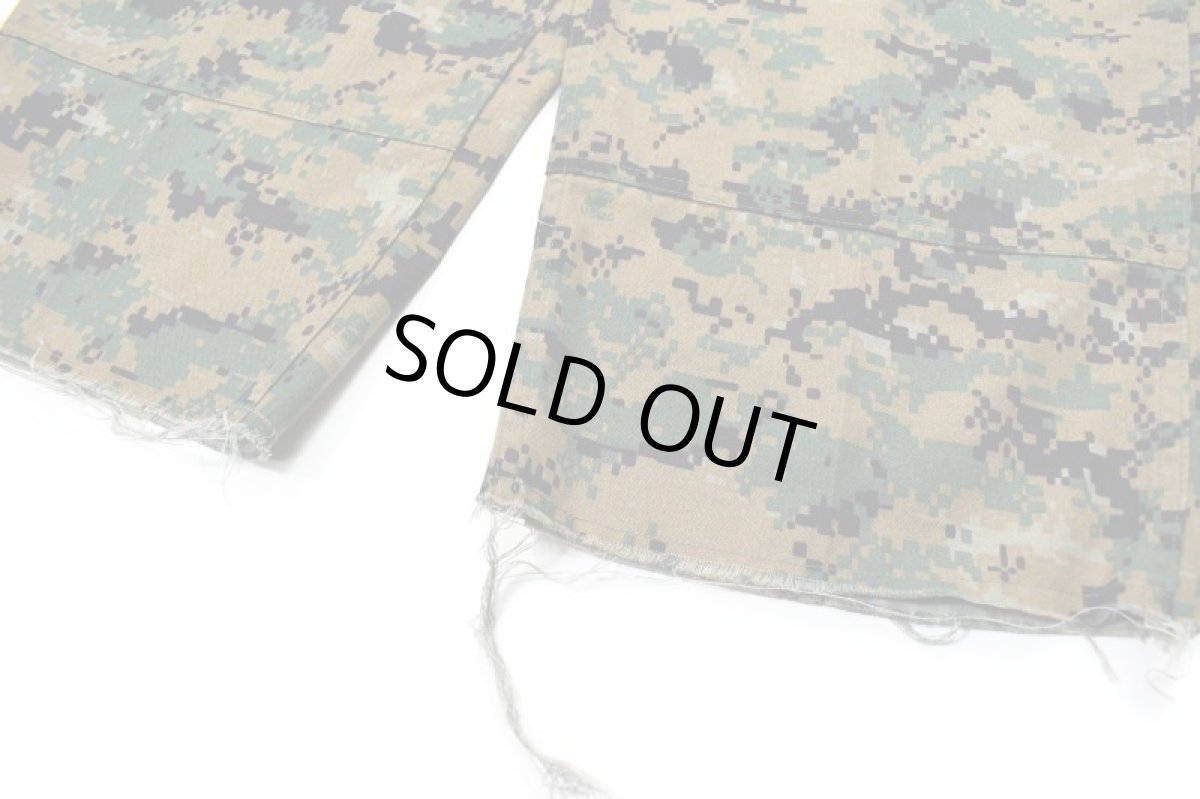 画像3: Used Us Marine Corps MARPAT MCCUU Cut Off Camouflage Trouser Woodland (3)