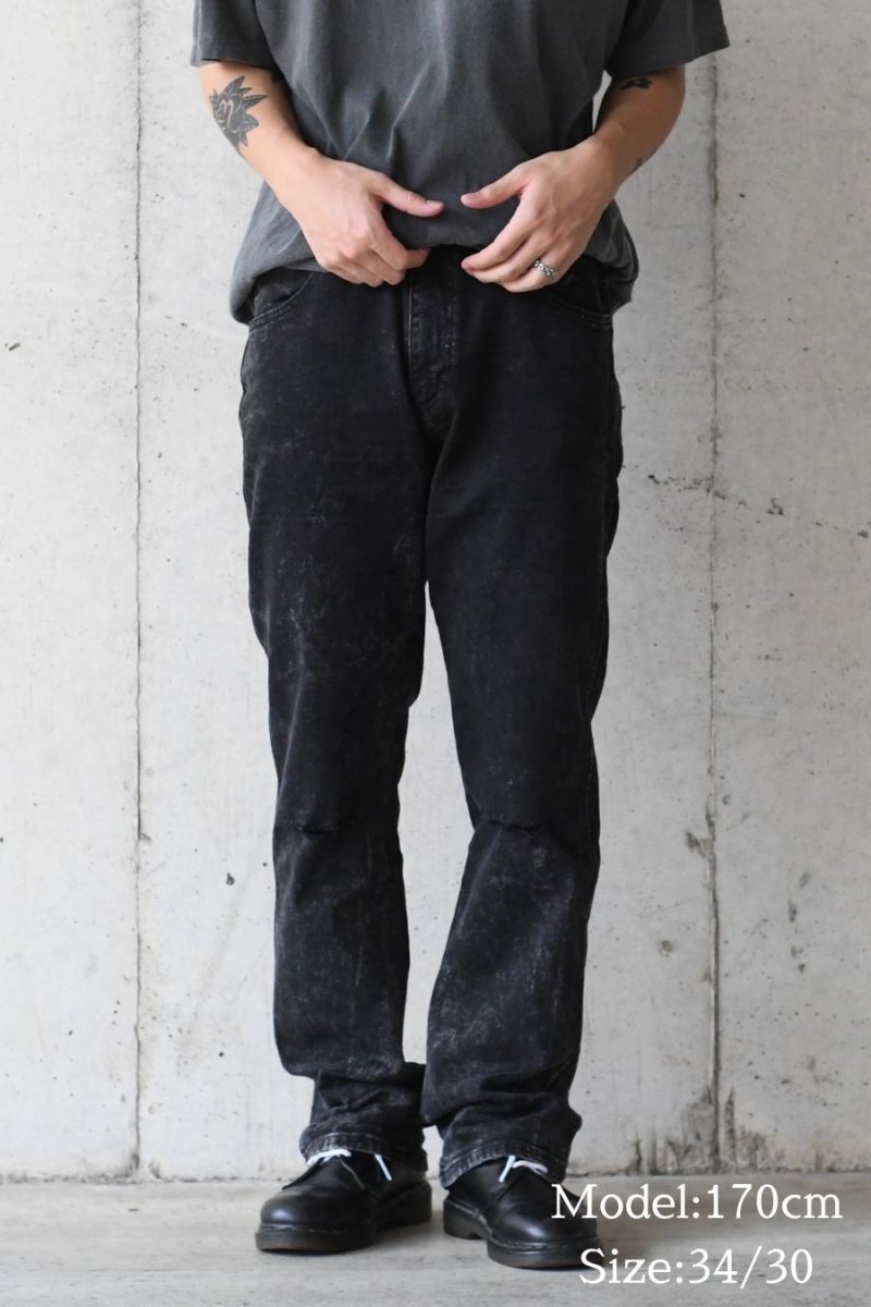 画像8: 【SALE】Wrangler Destructed Bootcut Jean Hard Days Nights ラングラー (8)