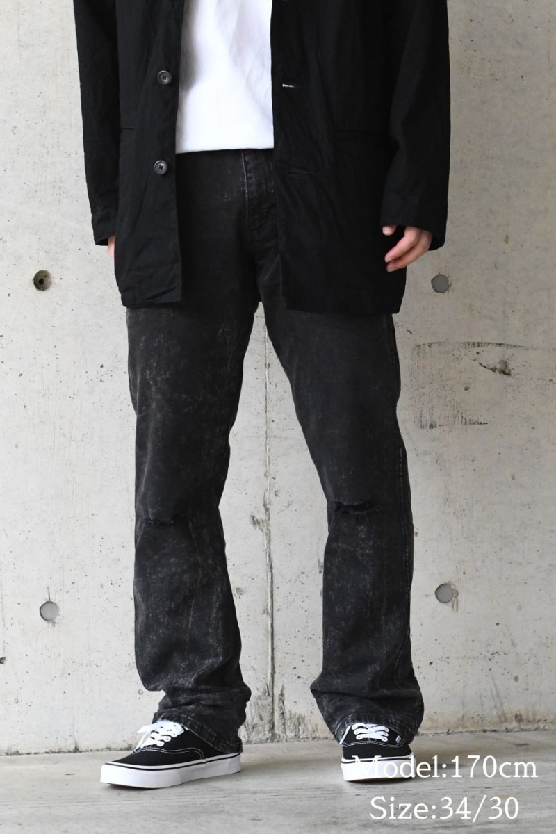画像9: 【SALE】Wrangler Destructed Bootcut Jean Hard Days Nights ラングラー (9)