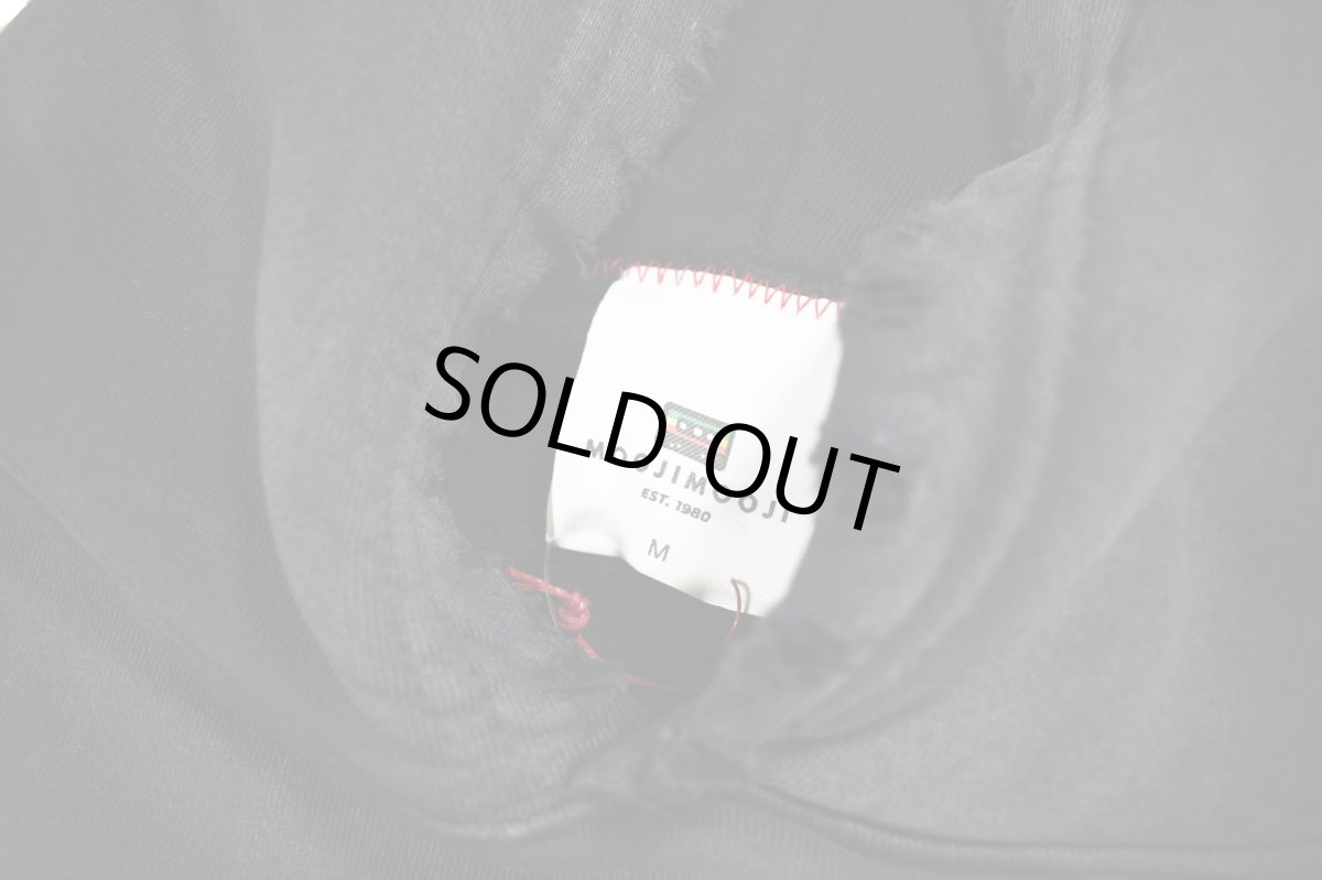 画像5: MOOJI MOOJI US Oversize Crop Hoodie Aged Black (5)