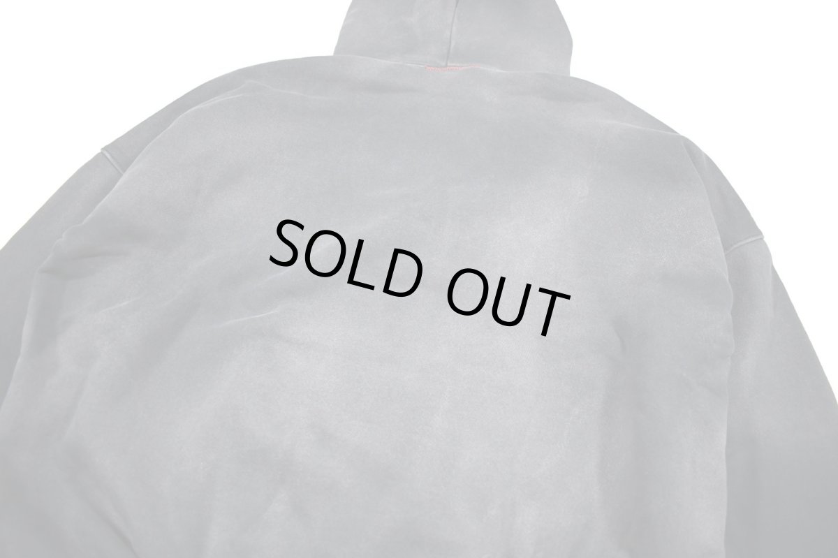 画像6: MOOJI MOOJI US Oversize Crop Hoodie Aged Black (6)