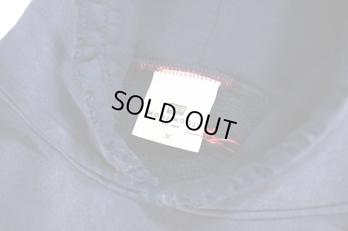 画像5: MOOJI MOOJI US Oversize Crop Hoodie Aged Navy Indigo (5)