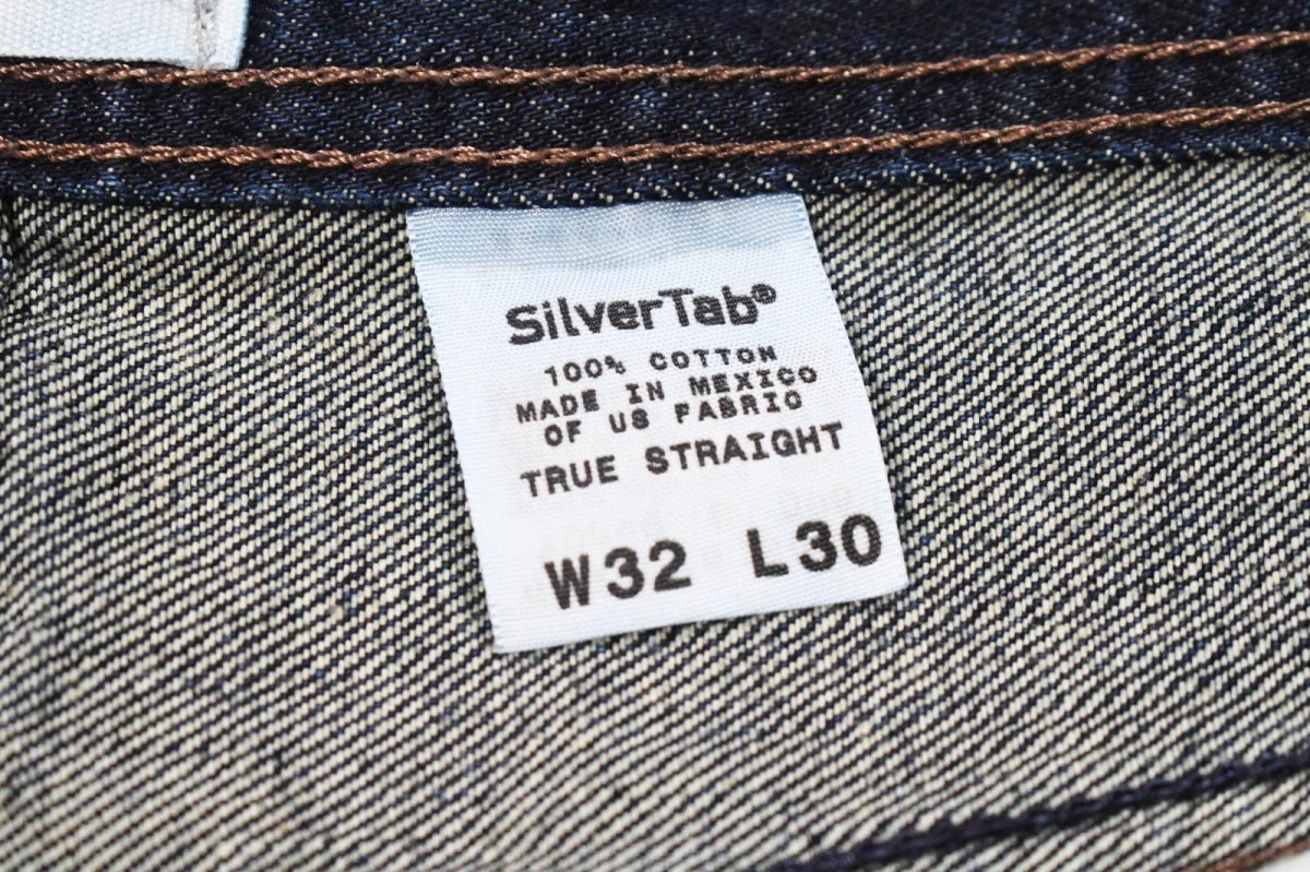 画像7: Deadstock Levi's Silver Tab True Straight Denim Pants #0092 リーバイス (7)