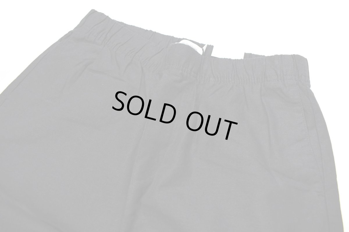 画像2: Calvin Klein Linen Easy Pants Black カルバンクライン (2)