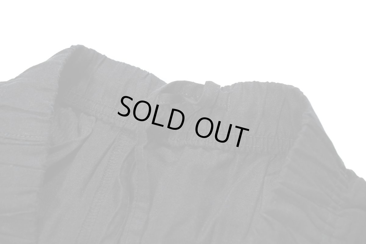 画像5: Calvin Klein Linen Easy Pants Black カルバンクライン (5)