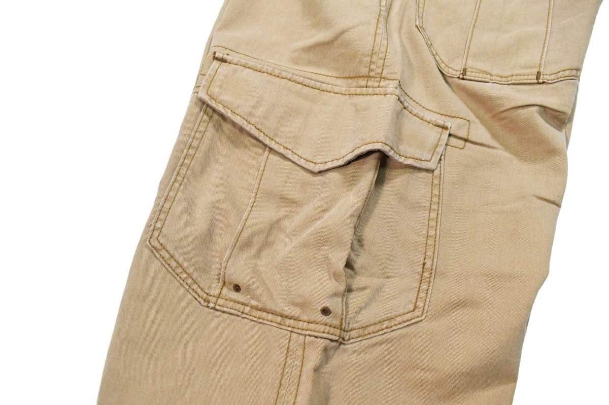 画像5: 00s Deadstock Levi's Silver Tab M47 Cargo Pants Khaki リーバイス (5)