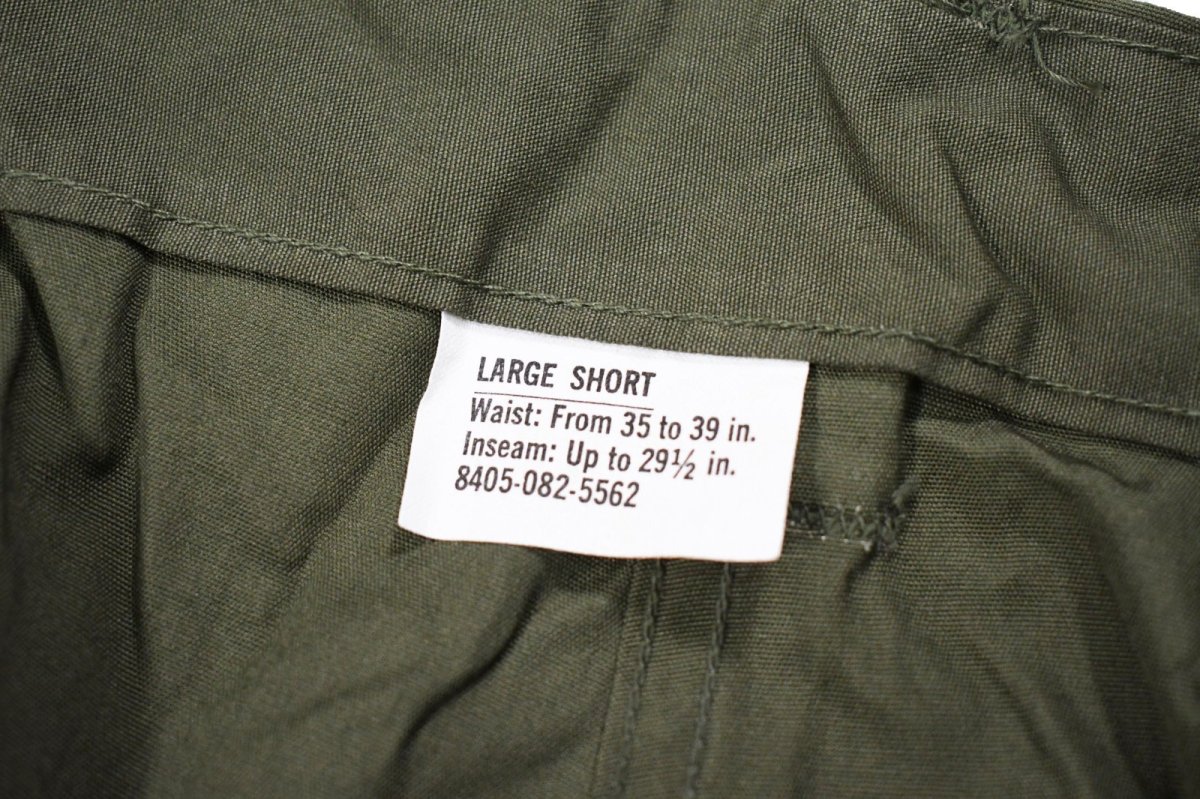 画像8: 60s Deadstock Us Army Cotton Poplin Non Rip Jungle Fatigue Pants Olive (8)