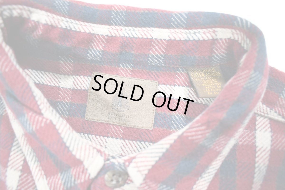 画像4: Used St John's Bay Heavy Flannel Shirt (4)