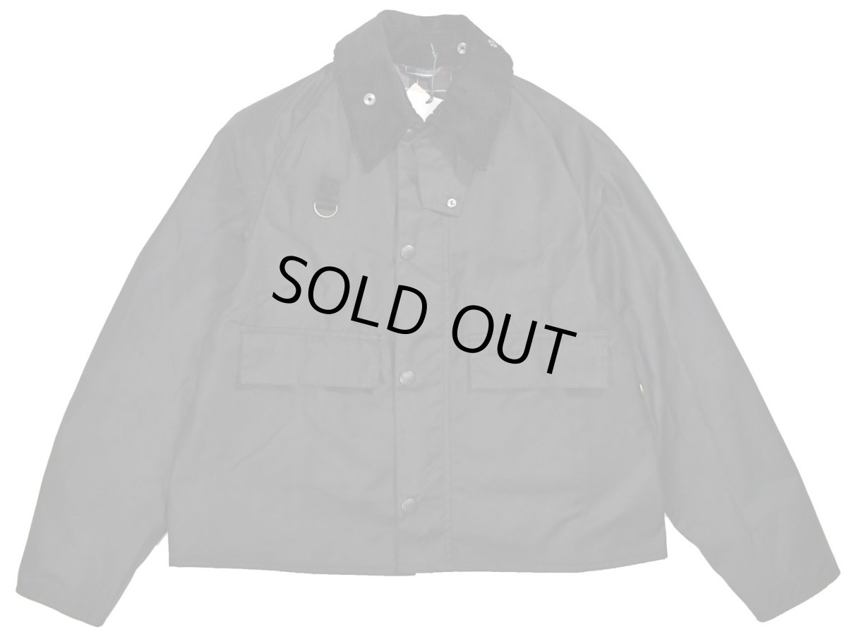 画像1: Barbour Spey Wax Jacket Black バブアー (1)