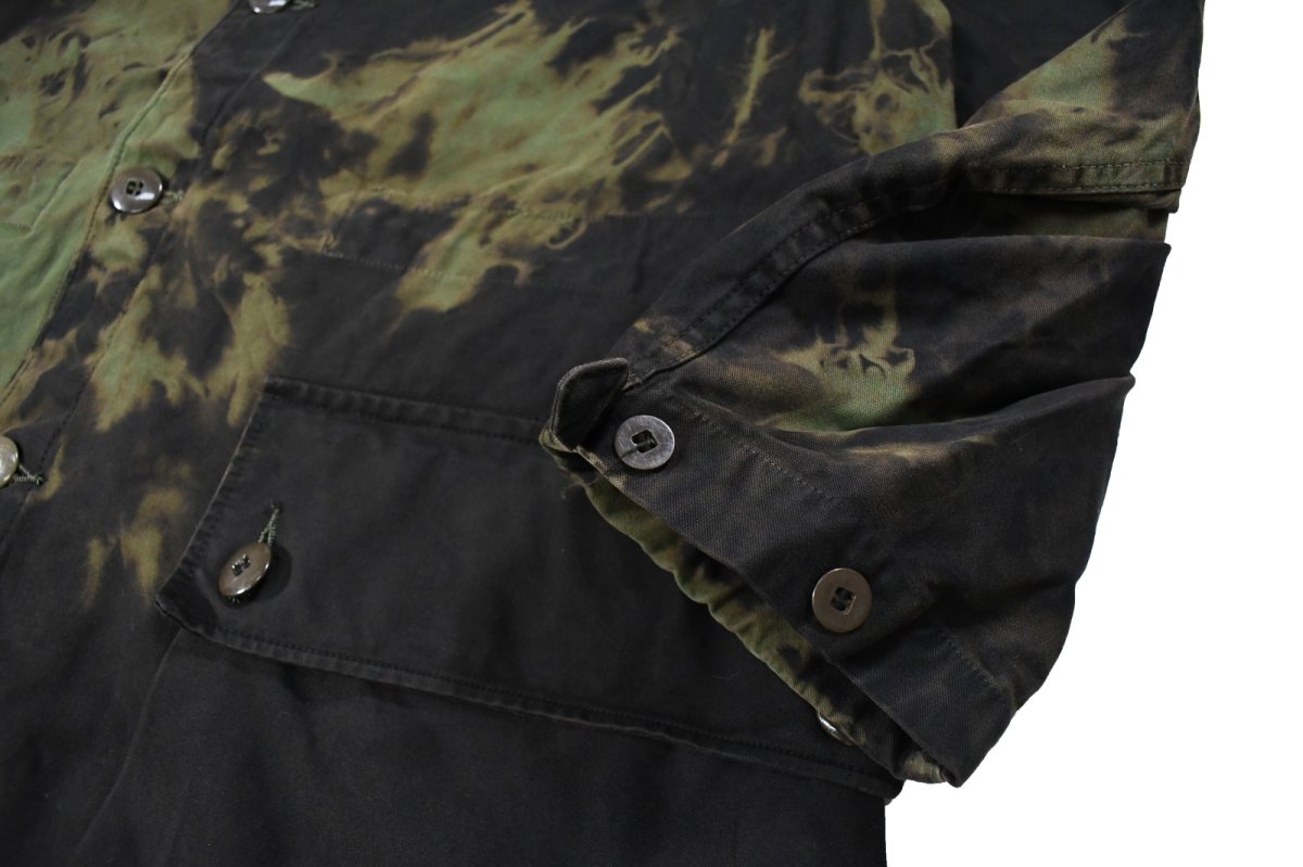 画像3: Used Swedish Military M-59 Field Jacket Tie Dye Pattern (3)