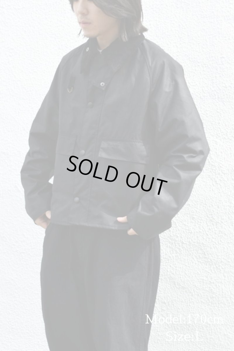 画像5: Barbour Spey Wax Jacket Black バブアー (5)