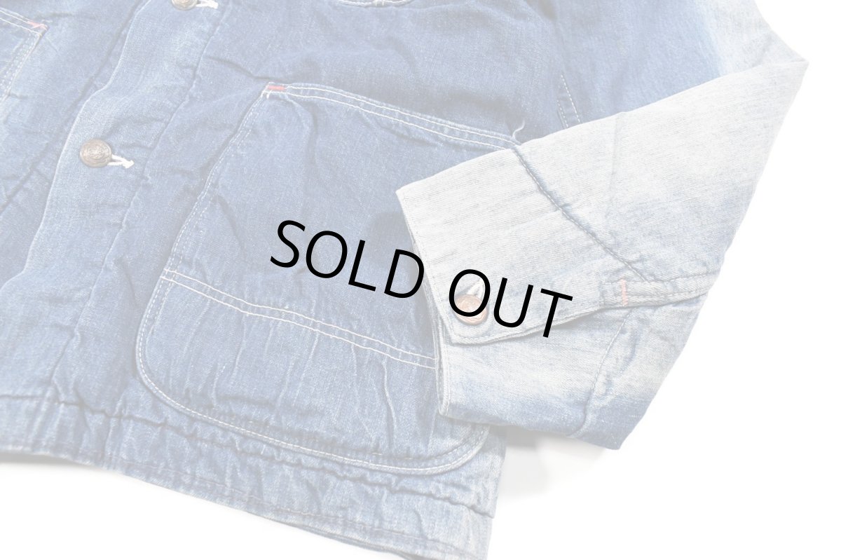 画像5: 60s Used Denim Coverall Quilting Liner (5)
