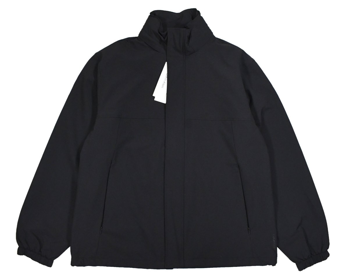 画像1: Calvin Klein Teck Jacket Black カルバンクライン (1)