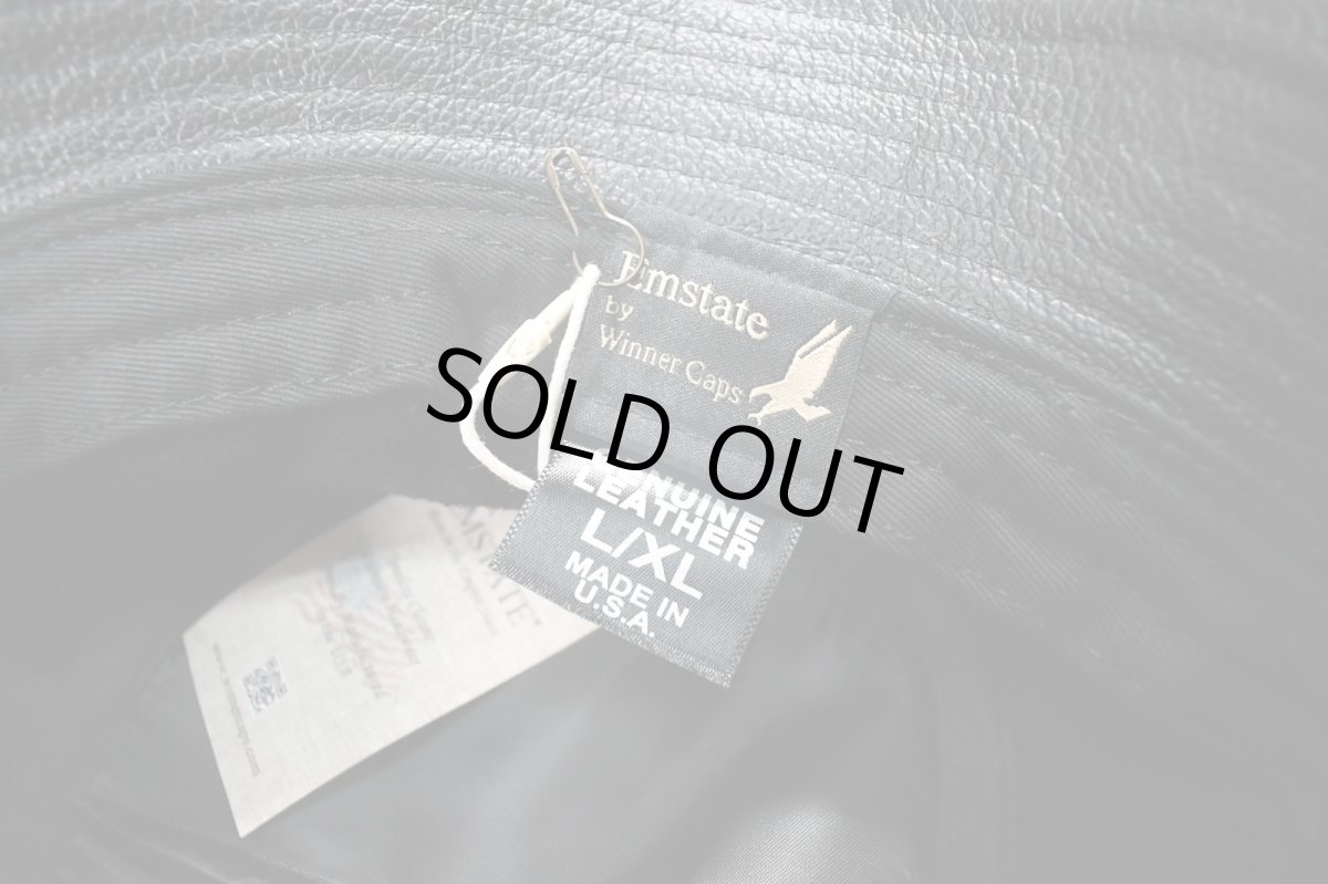 画像3: 【SALE】Winner Caps Leather Bucket Hat Black (3)