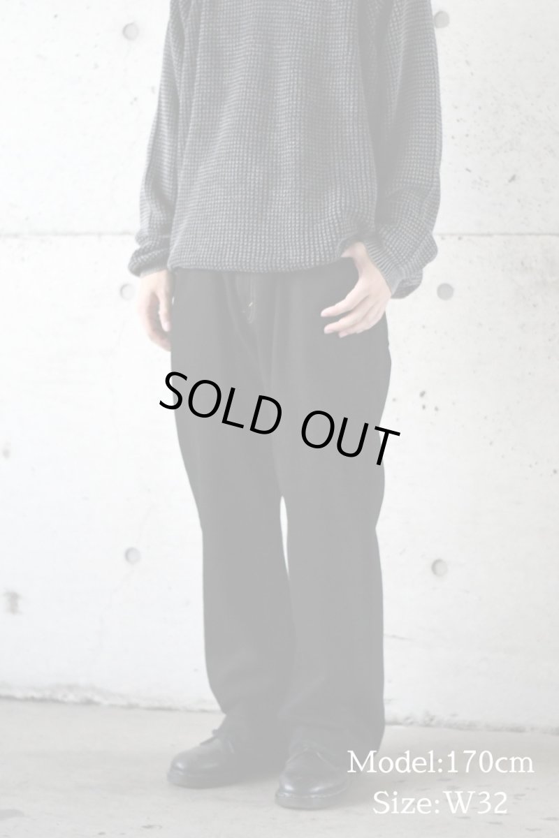 画像7: Deadstock Levi's 569 Denim Pants Cut Off Over Dye Black リーバイス (7)