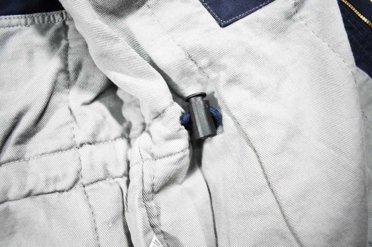 画像8: Used Carhartt FR Full Swing Quick Duck Zip Jacket Navy (8)