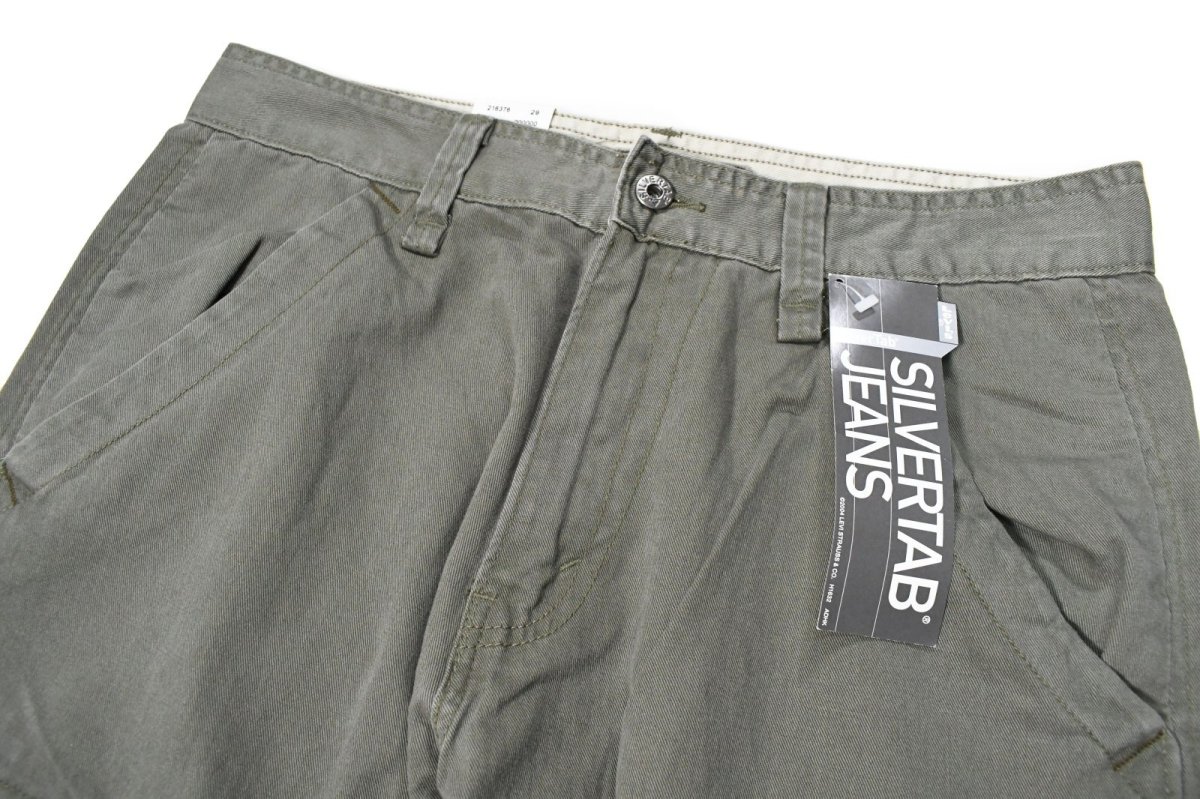 画像2: 00s Deadstock Levi's Silver Tab M47 Cargo Pants Olive リーバイス (2)