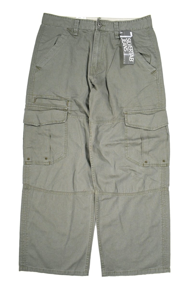 画像1: 00s Deadstock Levi's Silver Tab M47 Cargo Pants Olive リーバイス (1)