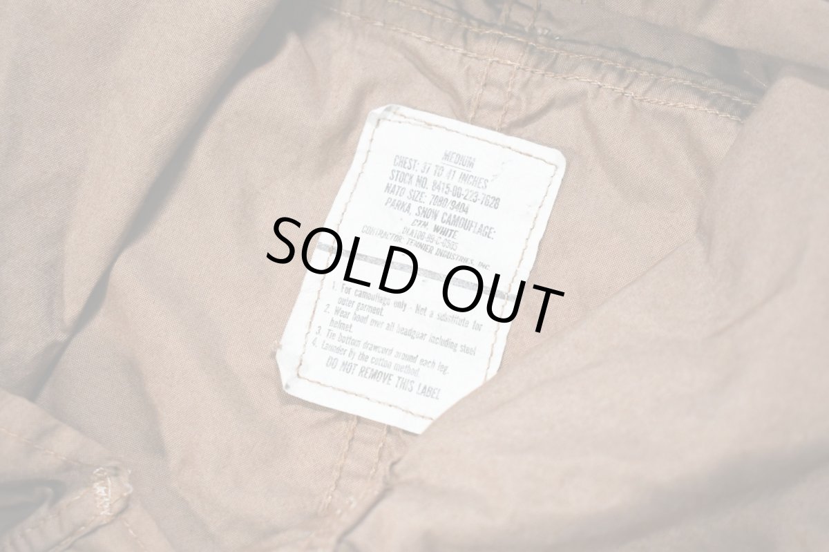画像6: Deadstock US Army Over Dye Snow Camo Parka Brown (6)