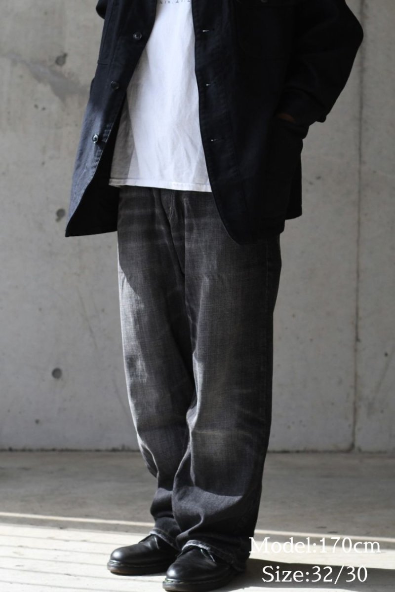 画像8: 00s Deadstock Levi's 569 Denim Pants #1269 リーバイス (8)