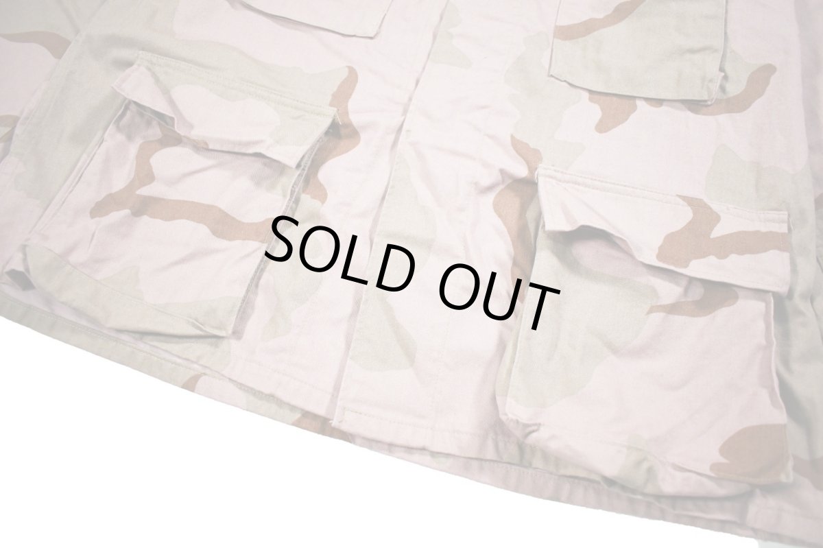 画像4: Deadstock Us Army Over Dye BDU Coat 3C Desert Camo Quartz Pink (4)