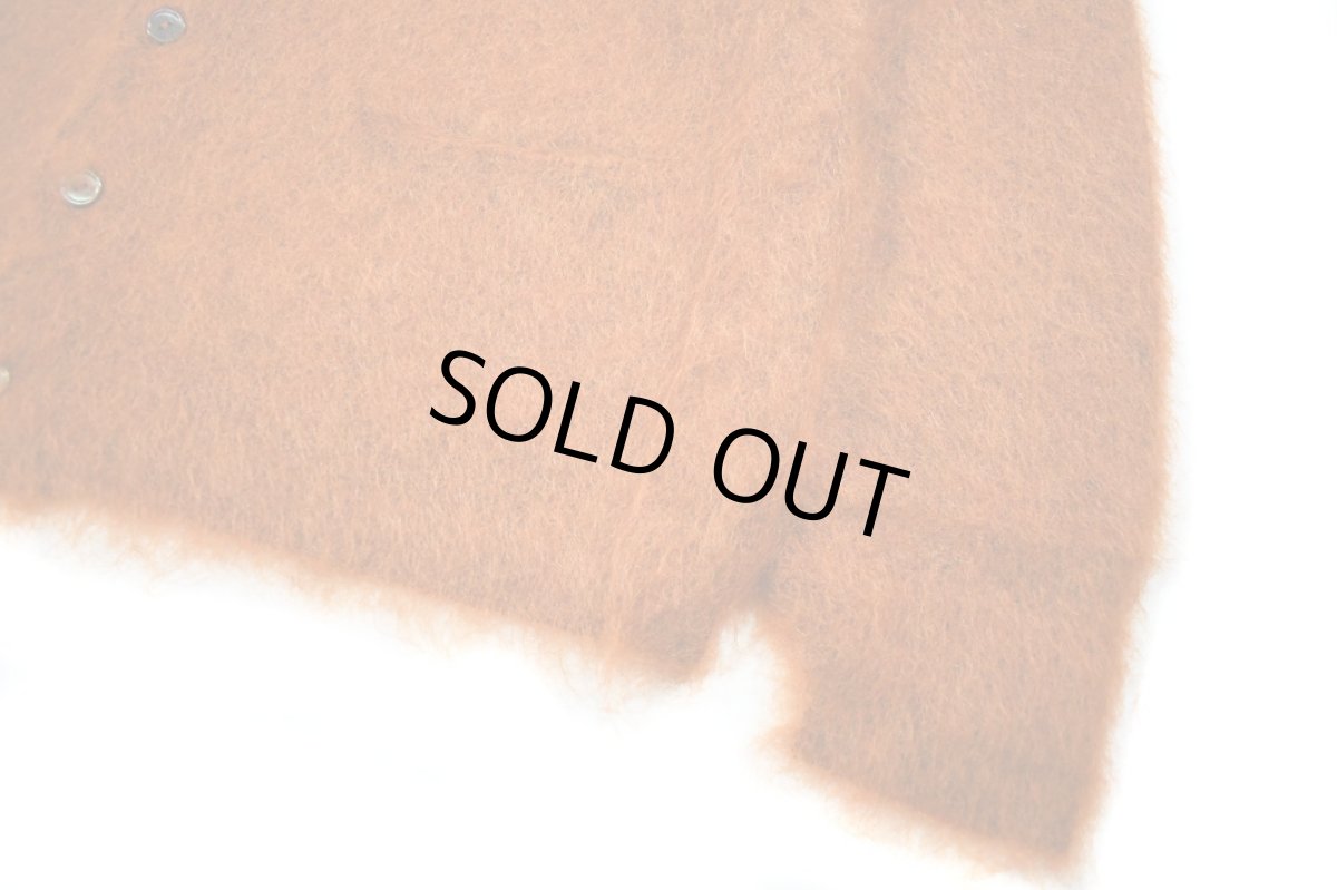 画像3: A.R.P.  Premium Mohair Cardigan W/Pocket Orange (3)