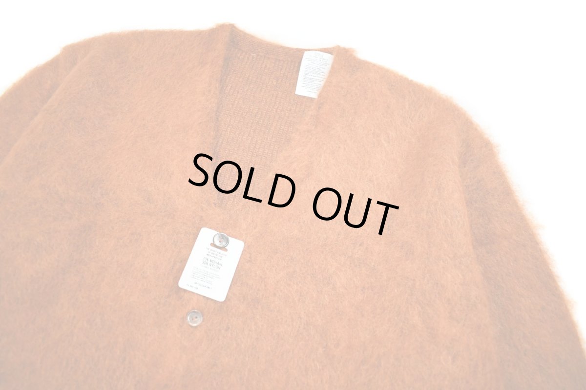 画像2: A.R.P.  Premium Mohair Cardigan W/Pocket Orange (2)