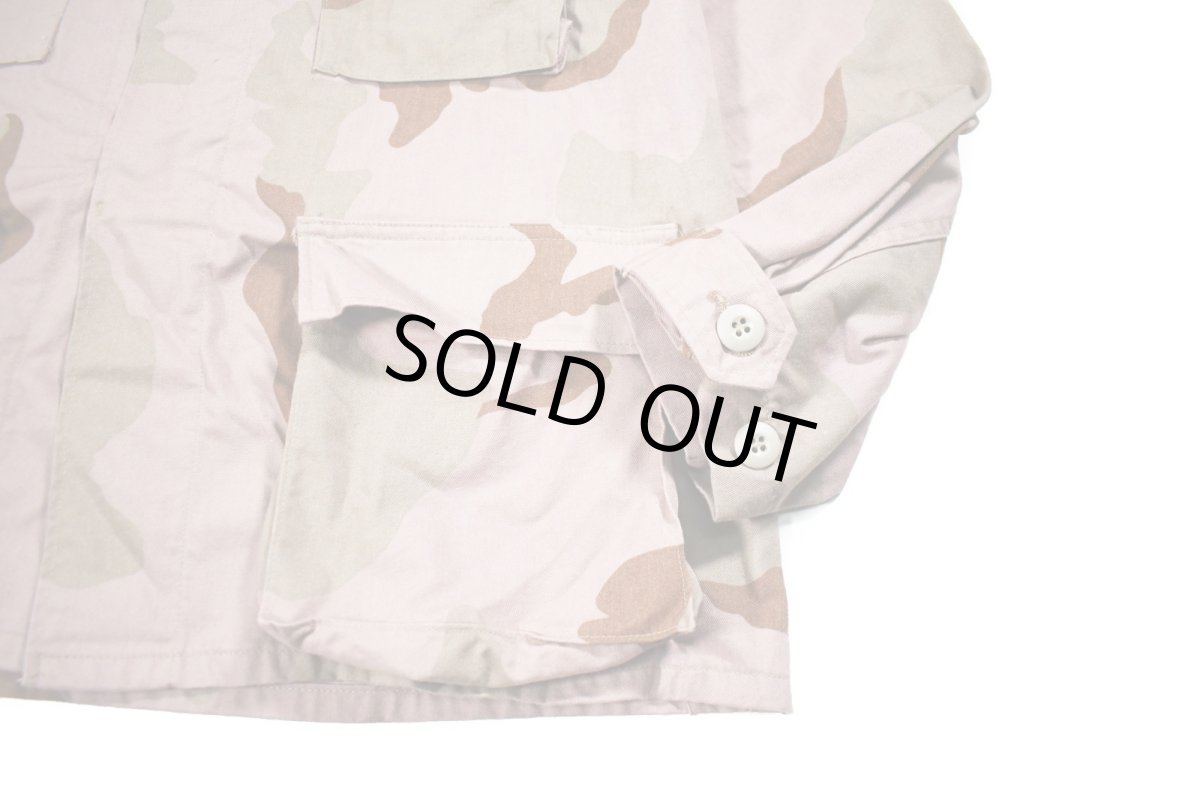 画像3: Deadstock Us Army Over Dye BDU Coat 3C Desert Camo Quartz Pink (3)