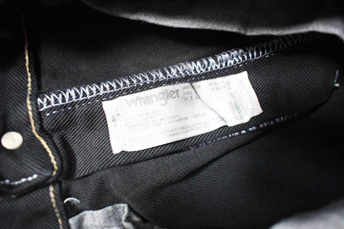 画像5: Used Wrangler Coating Denim Pants (5)