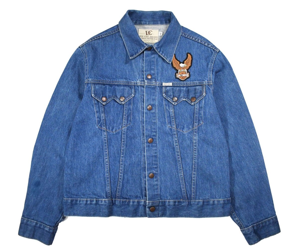 画像1: Used Dee Cee Denim Jacket made in USA (1)