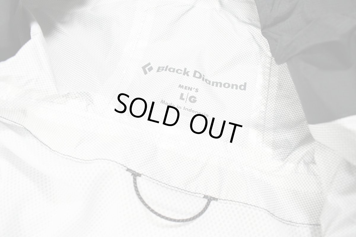 画像6: Black Diamond Treeline Rain Shell Jacket Black (6)